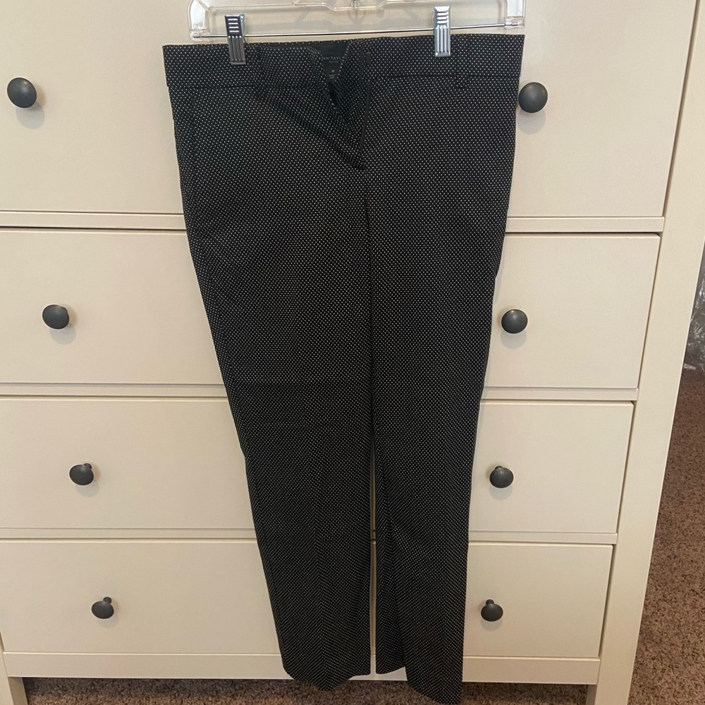 Ann Taylor Ankle Pant polka dot